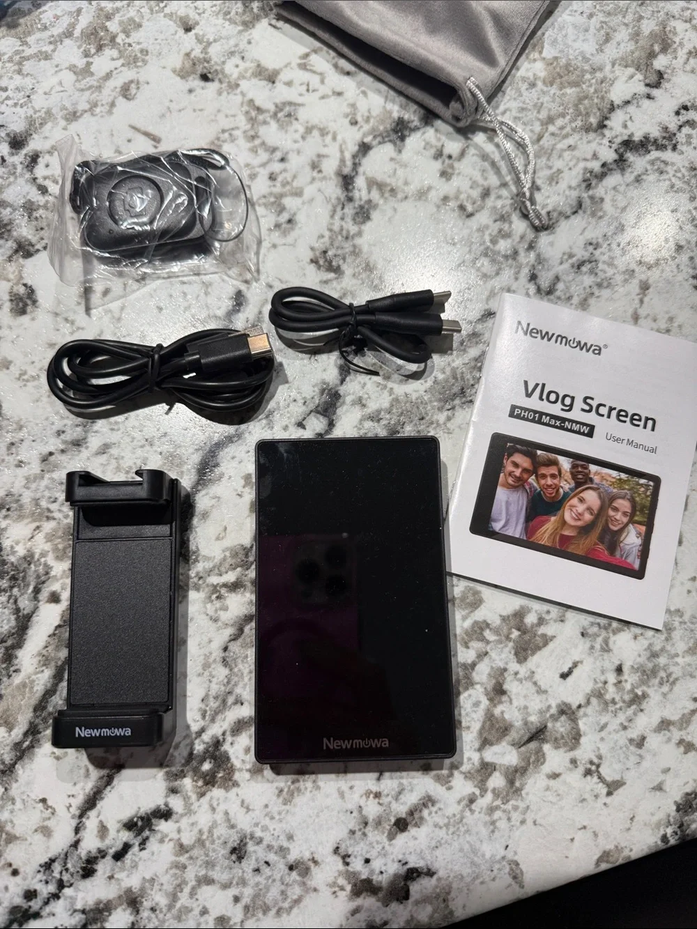 Newmowa Vlog Screen PH01 Max-NMW - Black